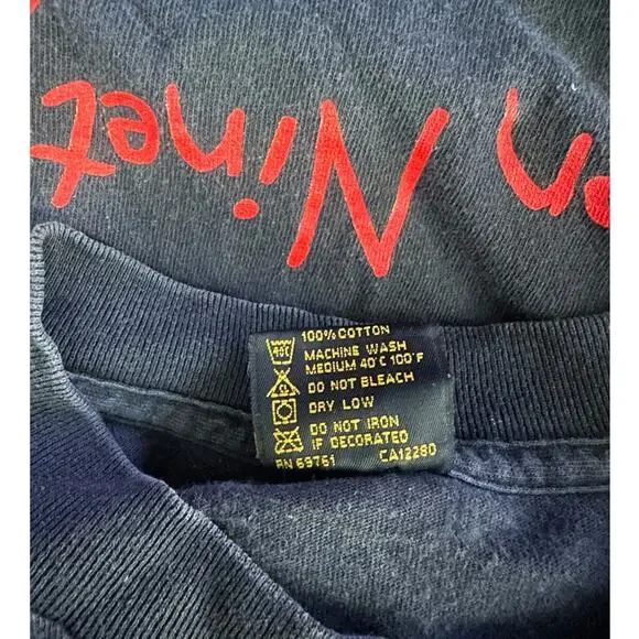 Green Day 1994 Dookie Tour Authentic Vintage Black Cotton Single Stitch Tee XL - Picture 7 of 7